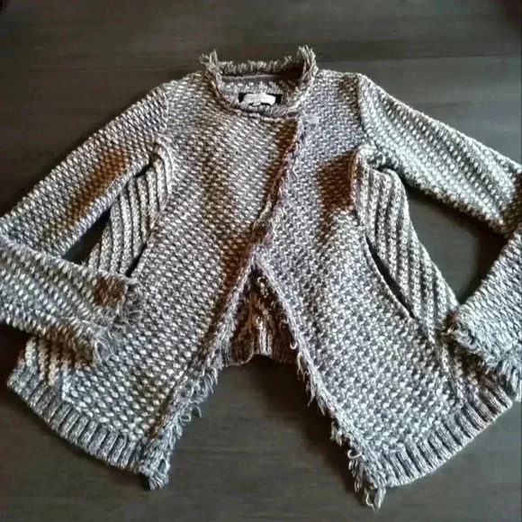 NWOT Anthropologie Angels of the North Sweater Jacket - Picture 1 of 7